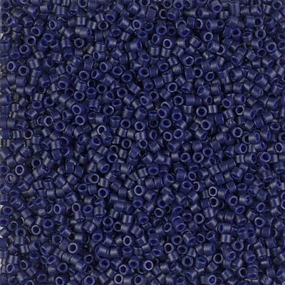 Miyuki Delica Bead 11/0, DB2144, Opaque Dyed Cobalt, 50 grams