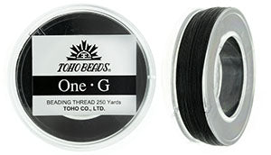 One G Thread, Black, 250 yds