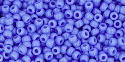 Toho 11/0 Round Japanese Seed Bead, TR11-48L, Opaque Periwinkle