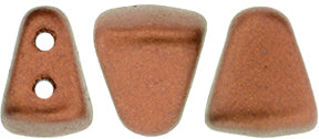 Nib-Bit Beads, Matte Metallic Antique Copper, 8 grams