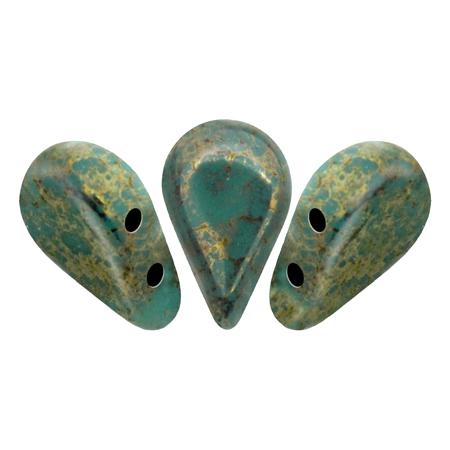 Amos® Par Puca®, AMS-6313-15496, Opaque Green Turquoise Bronze