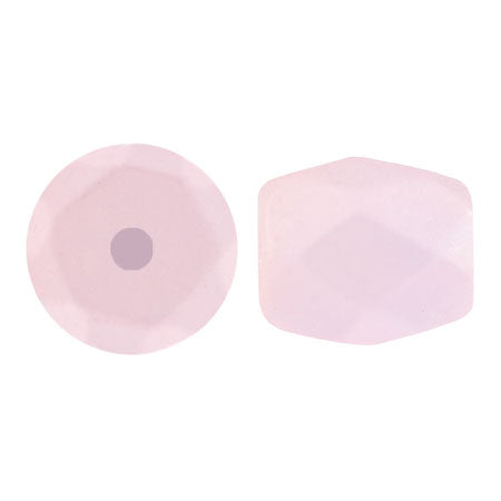 Baros Par Puca® Czech glass bead, Frost Sweet Pink Mate, 10 grams