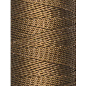 C-LON Bead Cord, Bronze - 0.5mm, 92 Yard Spool - Barrel of Beads
