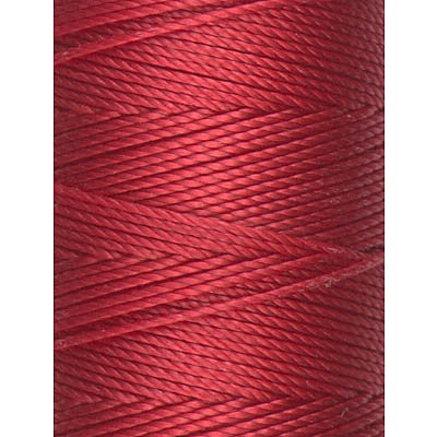 C-LON Bead Cord, Shanghai Red - 0.5mm, 92 Yard Spool - Barrel of Beads