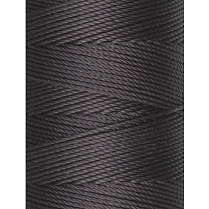 C-Lon Fine Weight Bead Cord, Charcoal - 0.4mm, 136 Yard Spool - Barrel of Beads