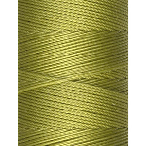 C-Lon Fine Weight Bead Cord, Chartreuse - 0.4mm, 136 Yard Spool - Barrel of Beads