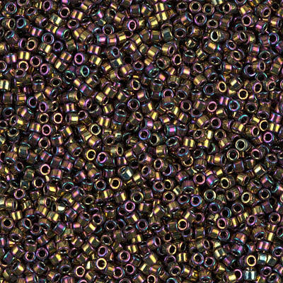Miyuki Delica Bead 11/0 - DB0023 - Metallic Gold Iris - Barrel of Beads