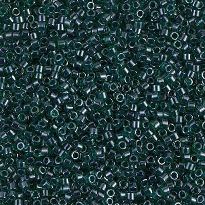 Miyuki Delica Bead 11/0 - DB0275 - Lined Emerald Luster - Barrel of Beads