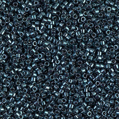 Miyuki Delica Bead 11/0 - DB0451 - Galvanized Dark Steel Blue - Barrel of Beads