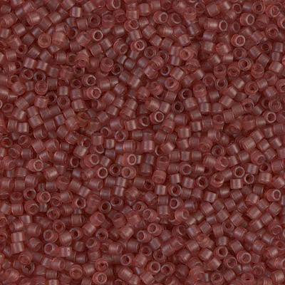 Miyuki Delica Bead 11/0 - DB0773 - Dyed Semi-Frosted Transparent Berry - Barrel of Beads