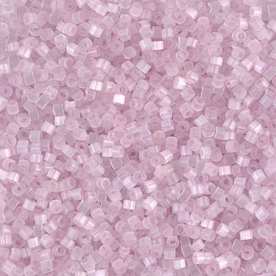 Miyuki Delica Bead 11/0 - DB0820 - Pale Rose Silk Satin - Barrel of Beads