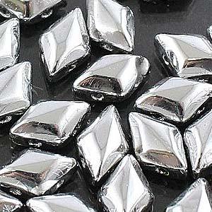 GemDuo 2-Hole Diamond Shaped Bead, Full Labrador, GD0003-27000, 7.5 grams