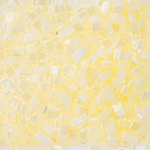 Miyuki Half Tila Bead, HTL-0513, Butter Cream Ceylon
