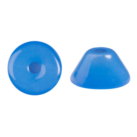 Konos Par Puca® Czech glass bead, Frost Blue Lagoon, 10 grams