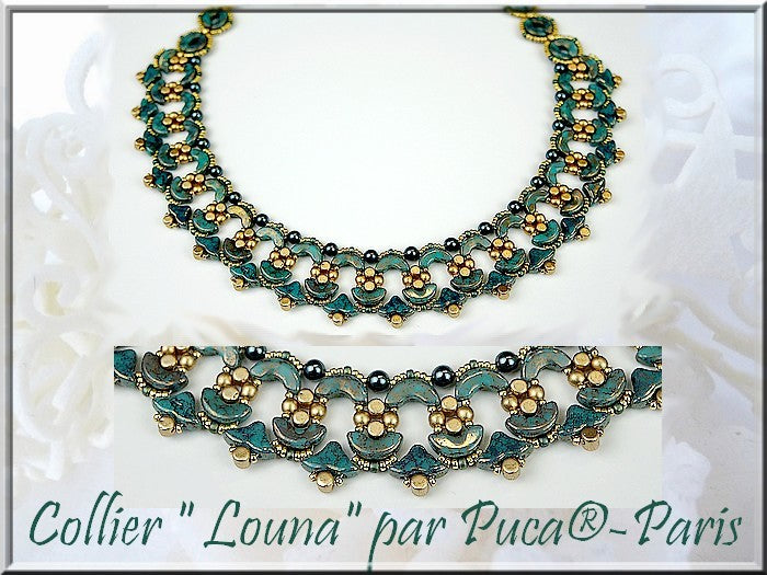 Louna Necklace - pattern