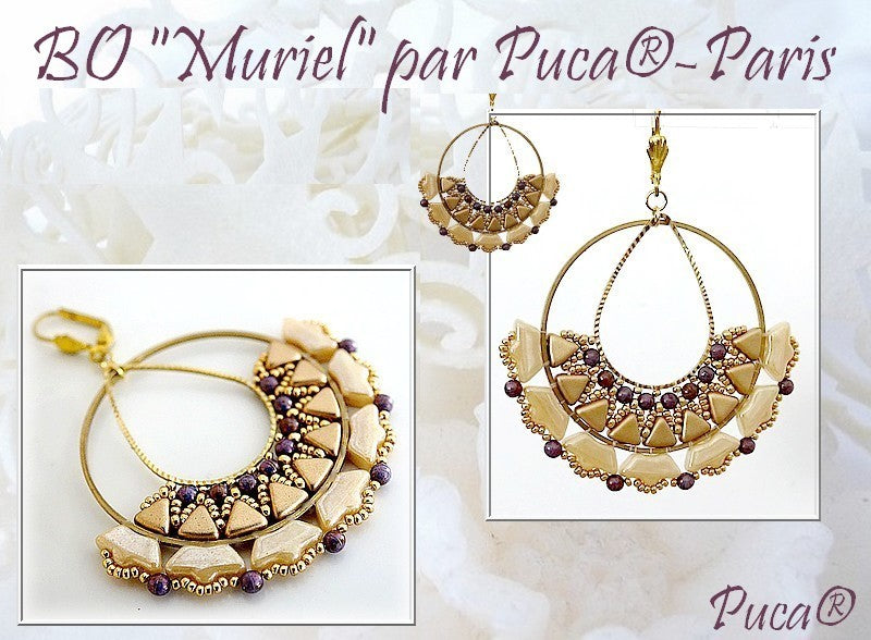 Muriel Earrings - pattern