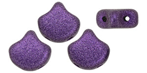 Ginko Beads, Metallic Suede Purple, 8 grams