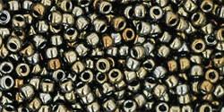 Toho 11/0 Round Japanese Seed Bead, TR11-83, Metallic Iris Brown - Barrel of Beads