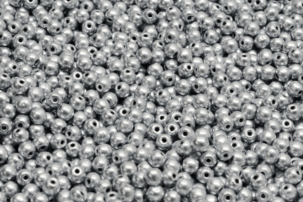 3mm Czech Round Druk Beads