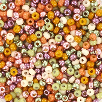 Miyuki 11 Round Seed Bead, Mix - Magic Earth2, 22 grams