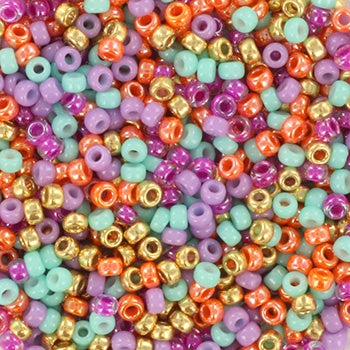 Miyuki 11 Round Seed Bead, Mix - Boho, 22 grams