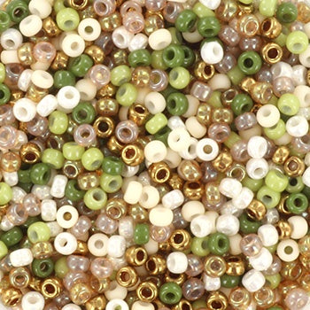 Miyuki 11 Round Seed Bead, Mix - Welcome To The Jungle2, 22 grams