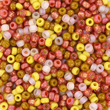 Miyuki 11 Round Seed Bead, Mix - African Wind, 22 grams