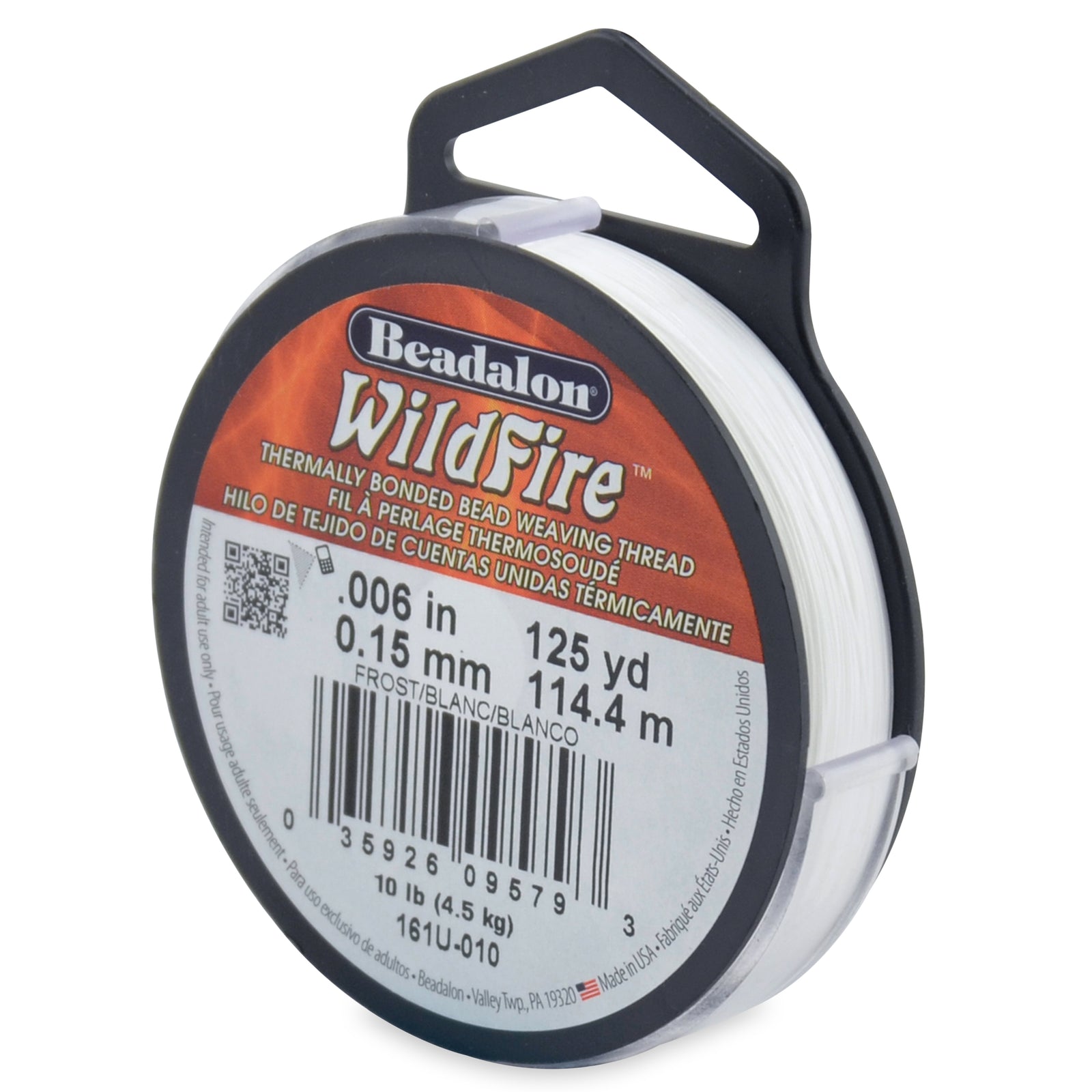 Wildfire Frost Beading Thread .006 in/.15 mm 125 yards