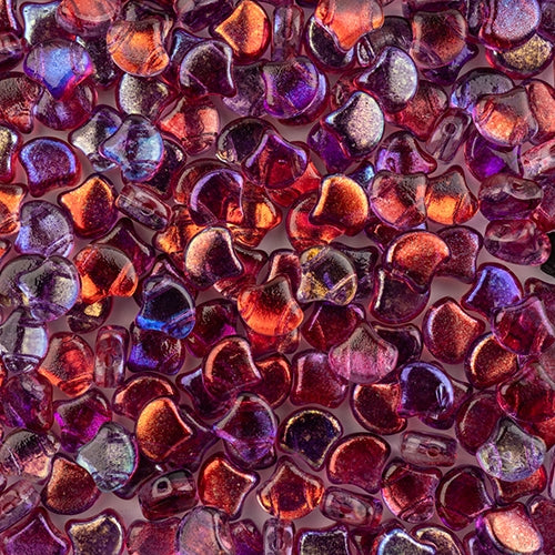 Ginko Beads, Crystal Summer Rainbow Light Violet, 8 grams