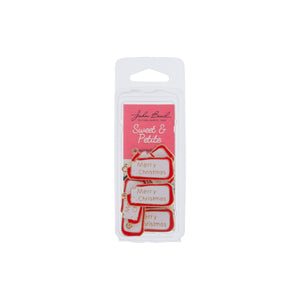 Sweet & Petite Charms, Christmas Sign 28.4x12.8mm, 8 pieces