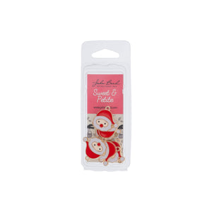 Sweet & Petite Charms, Santa Claus 20x20mm, 8 pieces