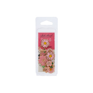Sweet & Petite Charms, Pink Bouquet 10 pieces, 2 pieces per style