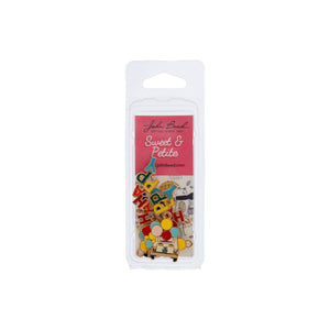 Sweet & Petite Charms, Happy Vibes 6 pieces, 3 pieces per style