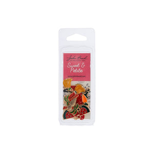 Sweet & Petite Charms, Fruit Mix 12 pieces, 2 pieces per style