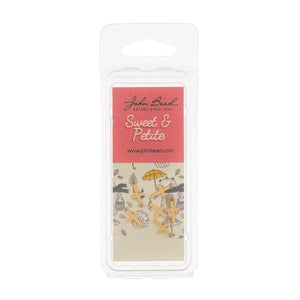 Sweet & Petite Charms, 5.3 x 10mm Cross Gold Plated 6pcs