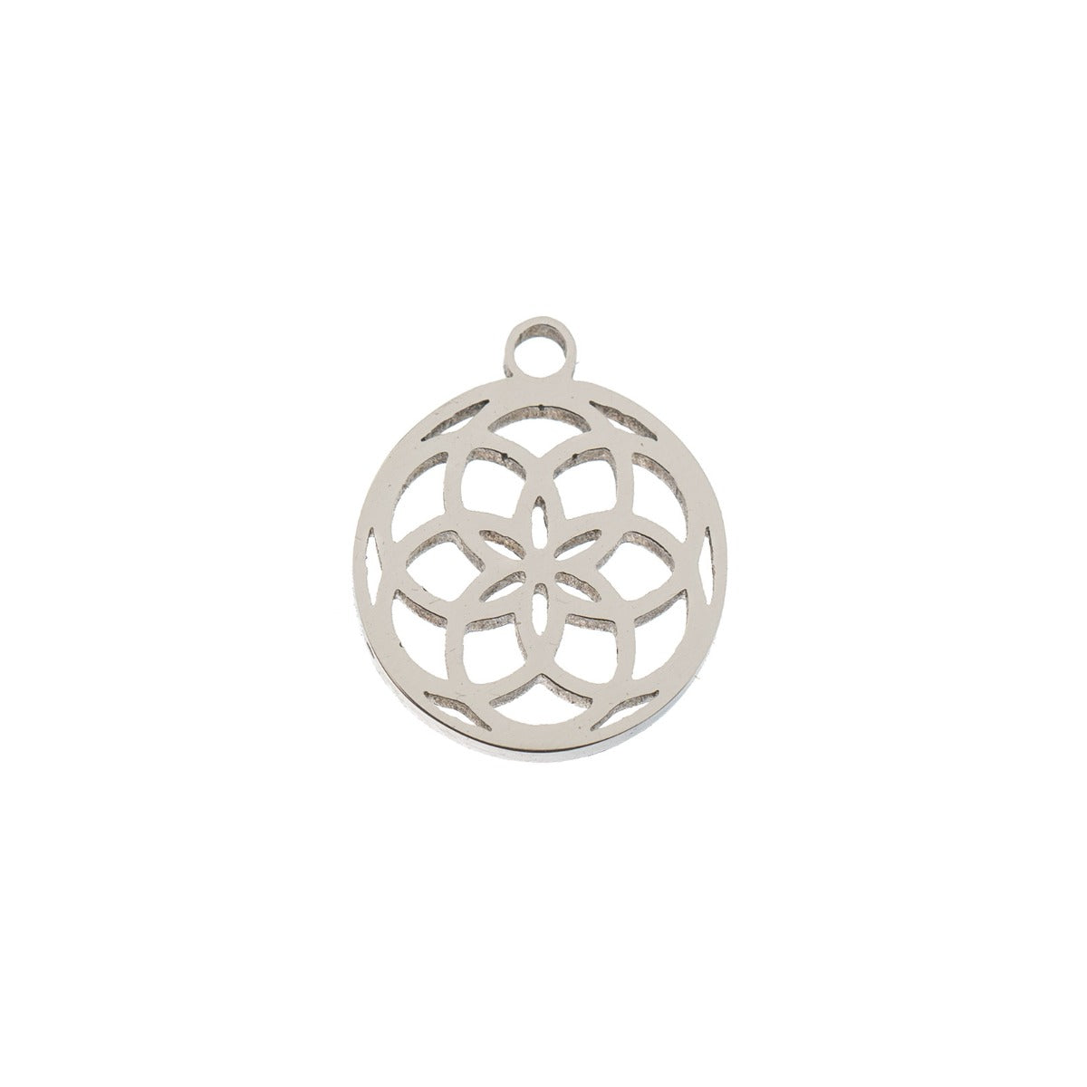 Sweet & Petite Charms, 9.1 x 10.5mm Dreamcatcher Silver 10pcs