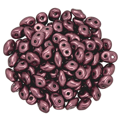 Superduo, Saturated Metallic Red Pear, SD06B01, 8 grams