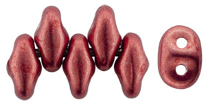 Superduo, Sueded Gold Samba Red, SD08A07, 8 grams