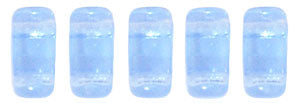 Czechmate Bricks, Light Sapphire, 50 pcs