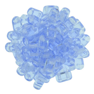 Czechmate Bricks, Light Sapphire, 50 pcs