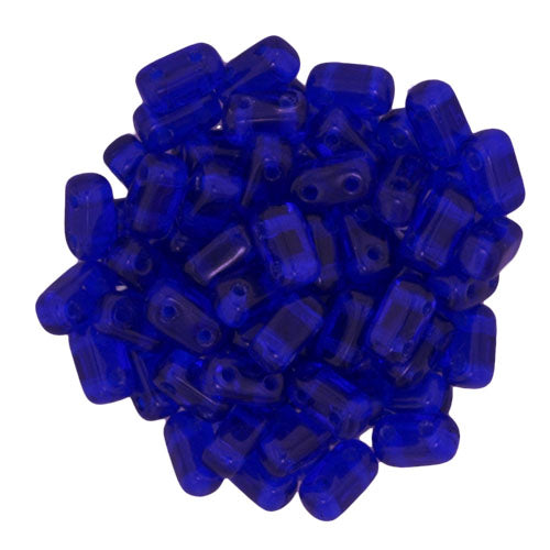 Czechmate Bricks, Cobalt, 50 pcs