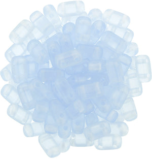 Czechmate Bricks, Sueded Gold Sapphire, 50 pcs