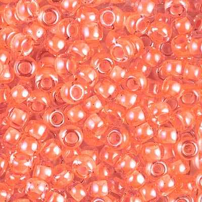 Miyuki 6 Round Seed Bead, 6-1122, Luminous Flamingo, 10 grams