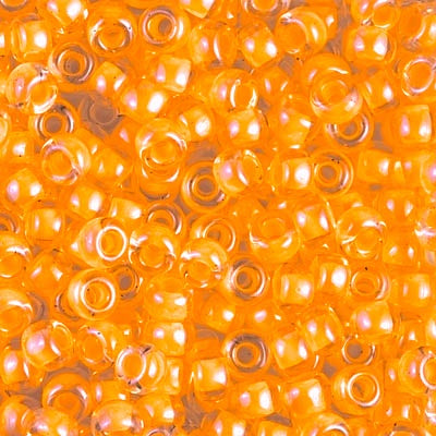 Miyuki 6 Round Seed Bead, Luminous Creamsicle, 6-4298, 10 grams