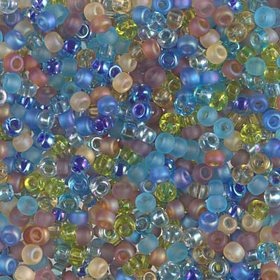 Miyuki 8 Round Seed Bead, Mix - Fields of France, 22 grams