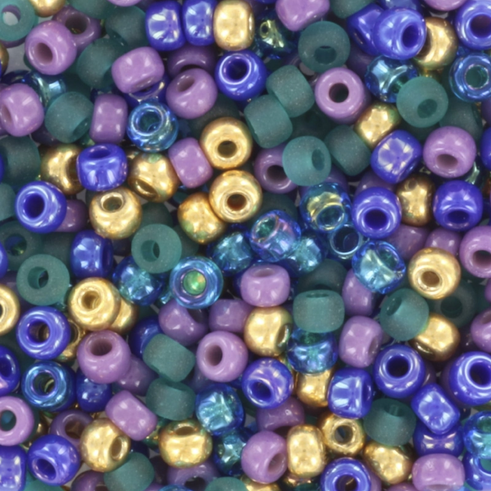 Miyuki 8 Round Seed Bead, Mix - Arabian Night, 22 grams