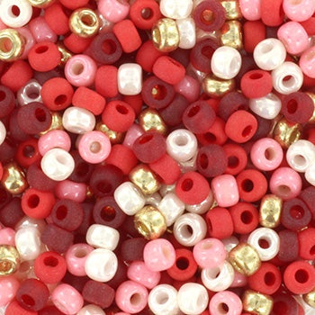 Miyuki 8 Round Seed Bead, Mix - Love Sprinkles, 22 grams