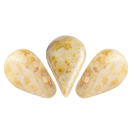 Amos Par Puca, Opaque Ivory Spotted, AMS-0201-65321, 10 grams