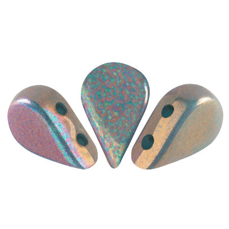 Amos Par Puca, Opaque Green Turquoise Iris Luster, AMS-6313-15780, 10 grams