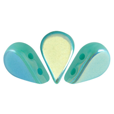 Amos Par Puca, Opaque Green Turquoise AB, AMS-6313-28701, 10 grams